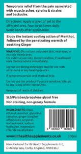 Chiro Ice 200ml Squeezy Bottle - Image 2