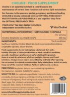 Single pack of Choline 60 capsules - Image 2